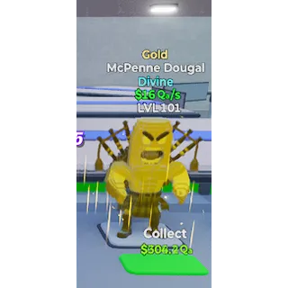 McPenne Dougal gold - GO UP FOR BRAINROTS