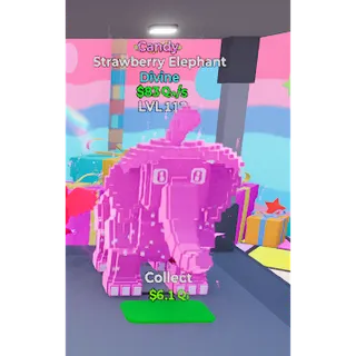 Strawberry elephant candy   -Go up for brainrots 