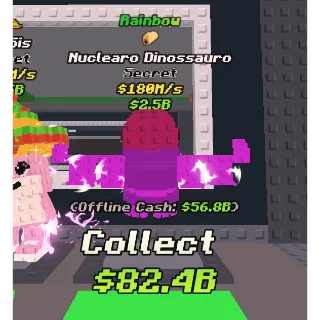 180M/S Rainbow Nuclearo Dinossauro