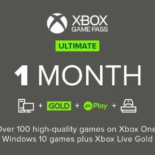 Xbox Gamepass Ultimate 1 Month (US)