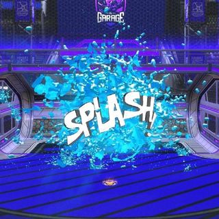 Sky Blue Big Splash Goal Explosion