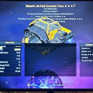 Excavator Jetpack Torso