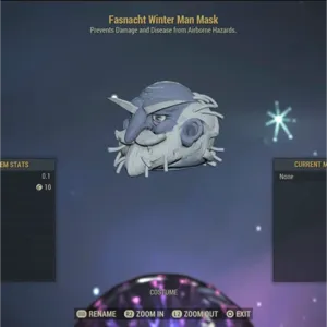 Winter Man Mask