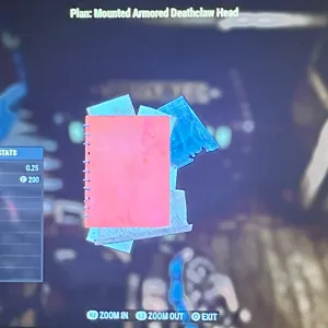 Mounted Armor Deathclaw