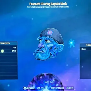 Glowing Captain Mask