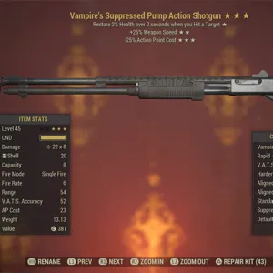 V2525 Pump Shotgun