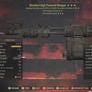 Weapon | B2515 Minigun