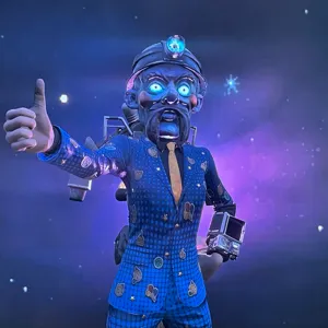 Glowing Pitman Mask