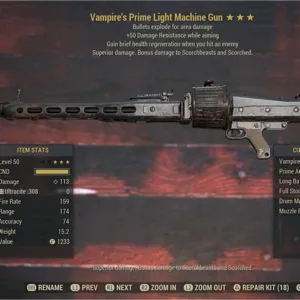 Weapon | VE50 LMG