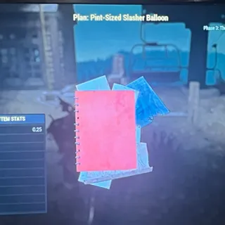 Slasher Balloon plan