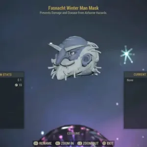 Winter Man Mask