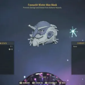 Winter Man Mask