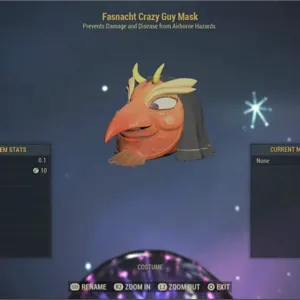 Crazy Guy Mask