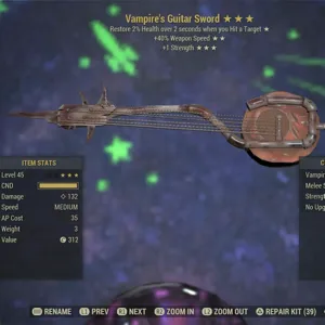 VSS+S Guitar Sword