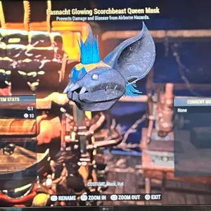 Glowing SB Queen Mask