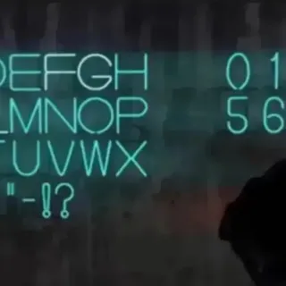 Signs and letters plan