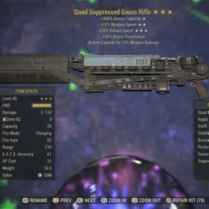 Q2515 Gauss Rifle