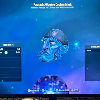 Glowing Captain Mask