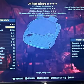 Jetpack Bulwark 🌟🌟🌟