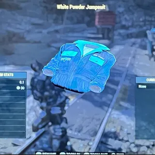 White Powder Jumpsuit