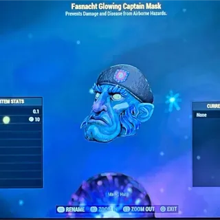 Glowing Captain Mask
