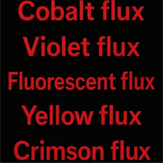 100 each flux total 500