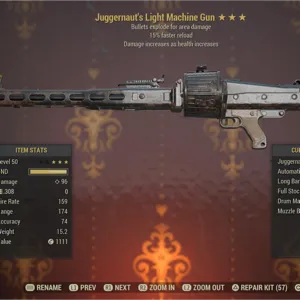 Weapon | JUGE15 LMG