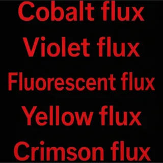 100 Each Flux Total 500