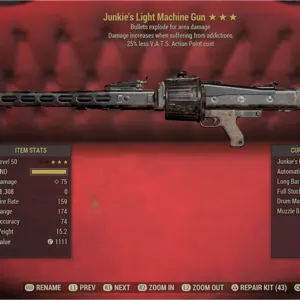 Weapon | JE25 LMG