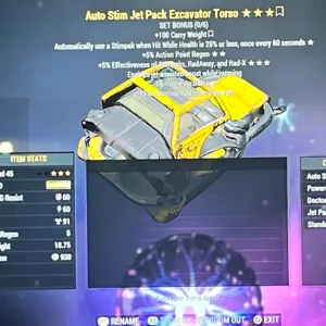 Excavator Jetpack Torso