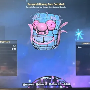 Glowing Corn Cob Mask