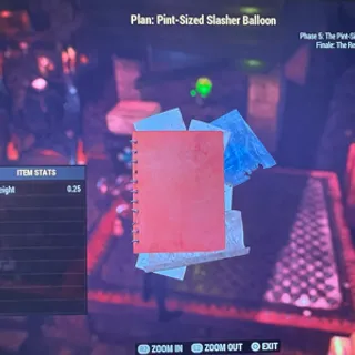 Slasher Balloon Plan