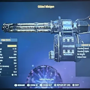 Legacy Gilded Minigun 🌟