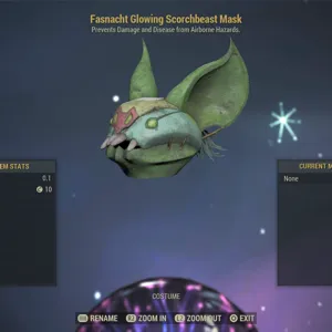 Glowing Scorchbeast Mask