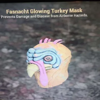 Glowing Turkey Mask