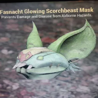 Glowing Scorchbeast Mask