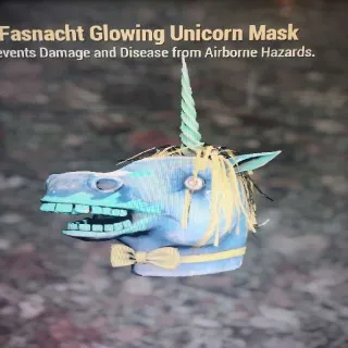 Glowing Unicorn Mask