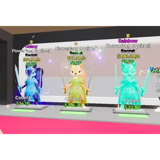 Fortnite Steal the Brainrot Bundle 3x Flowerfang Squirreli 
