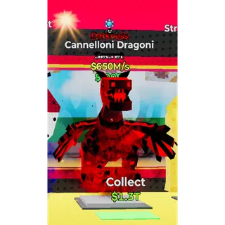 Fortnite Steal the Brainrot Cannelloni Dragoni Darkness 1 traits 650M/s
