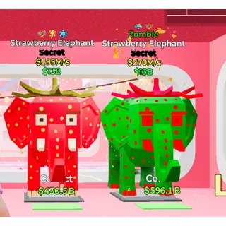 Fortnite Steal the Brainrot 2x Strawberry Elephant Bundle super cheap fast delivery