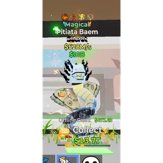 Fortnite Steal the Brainrot Pitiata Baem Magical 4 Traits 528M/s 