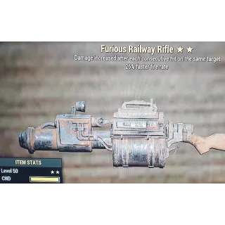 Weapon | F25 Railway Rifle 