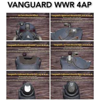 Apparel | PA Vanguard WWR 4AP piec