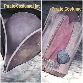 Apparel | Pirate suit (full set) 