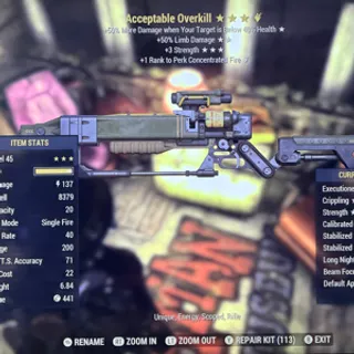 acceptable overkill