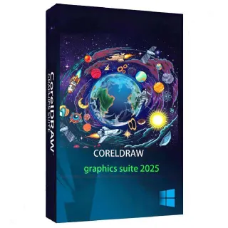 CorelDRAW Graphics Suite 2025 Windows  - 1 PC
