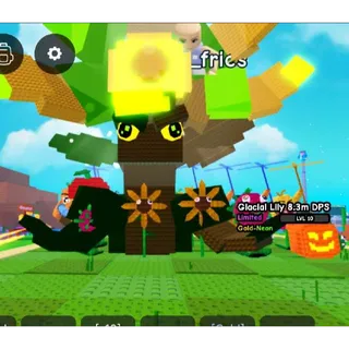 Gold Neon Glacial Lily 8.3M DPS