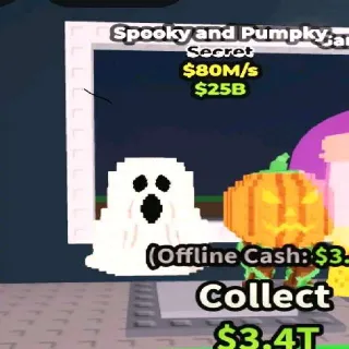 Spooky and Pumpky 80M/s