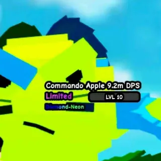 9.2M DPS Diamond Neon Comamndo Apple