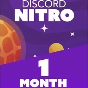 Discord nitro 1 month + 2 boost server ( Instant delivery 🚚)